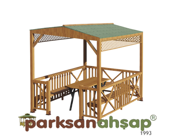 70120 - Ahap Ekonomik Mini Gazebo 250(L)x300(W)x250(H) cm